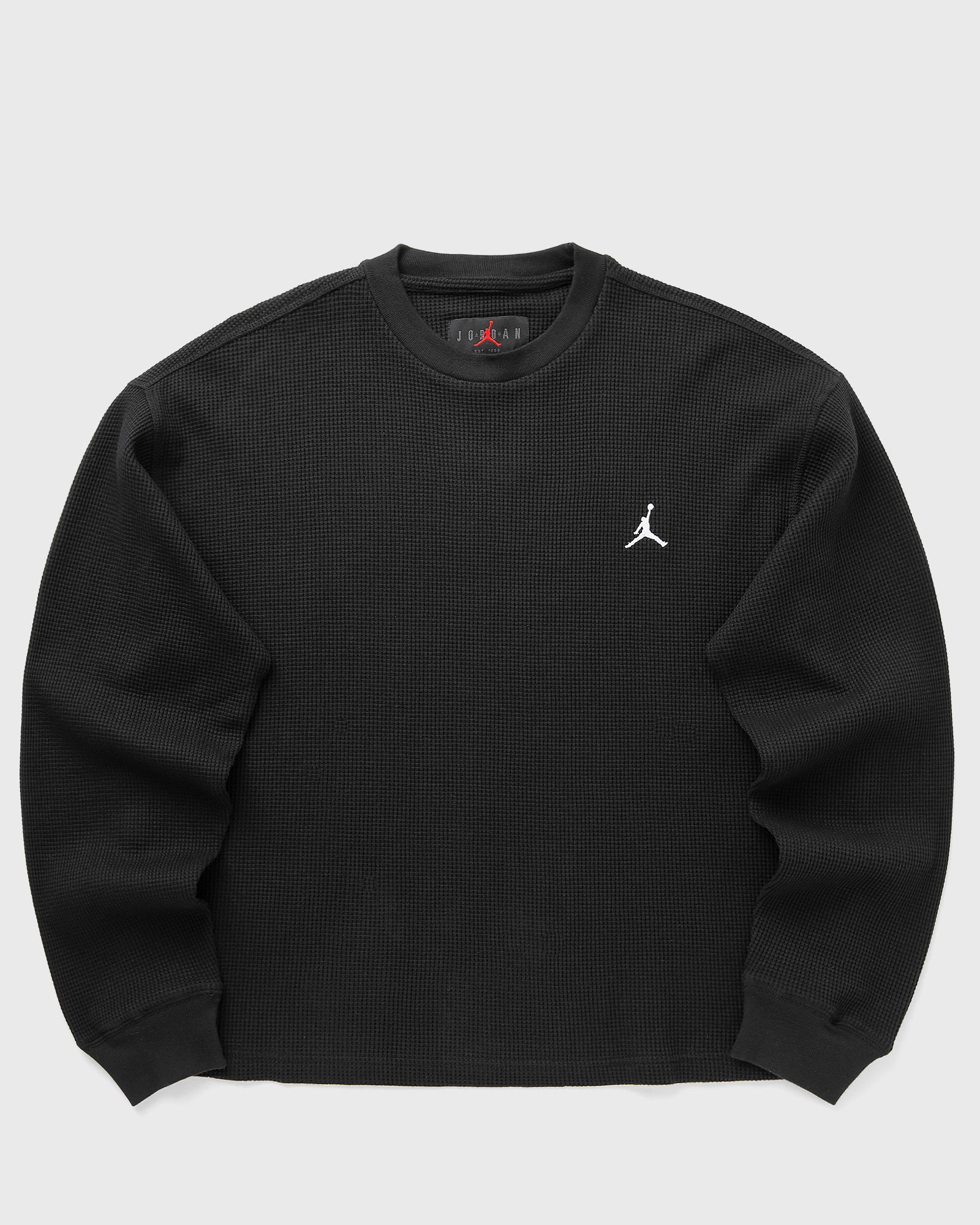 Jordan FLT MTNSIDE WAFFLE LS, black