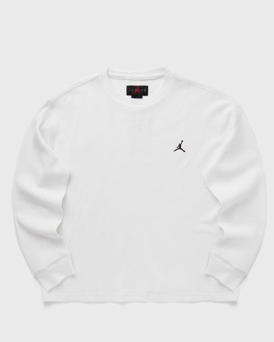 Jordan FLT MTNSIDE WAFFLE LS, white