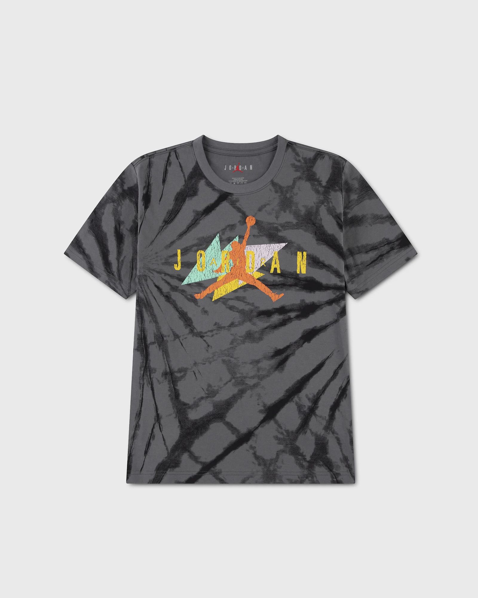Jordan JDB GEO TIE DYE HBR SS TEE, grey