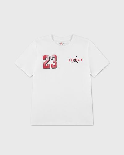 Jordan JDB MJ BKLYN VRSTY SS TEE, white
