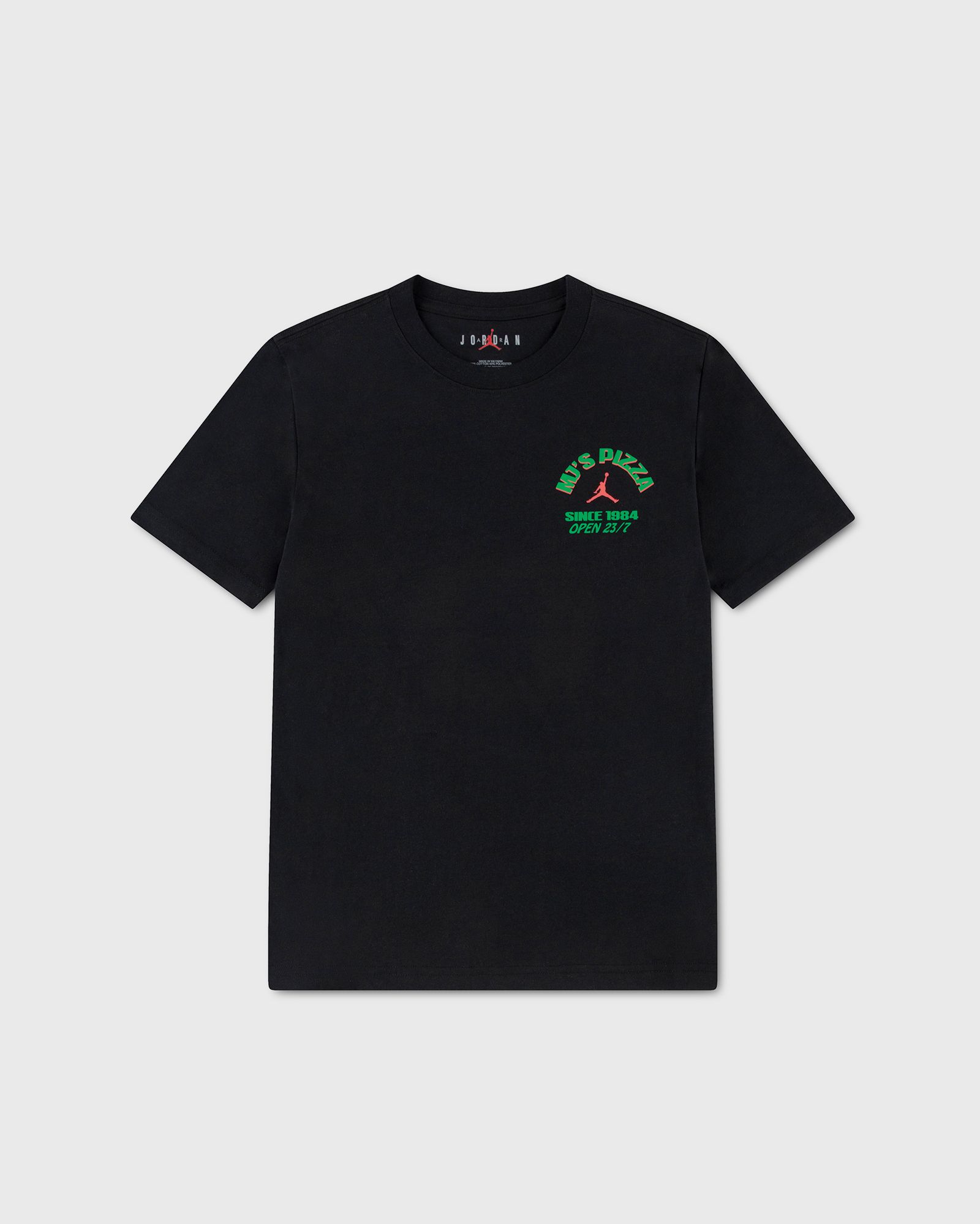 Jordan JDB MJ BRAND PIZZA SS TEE, black