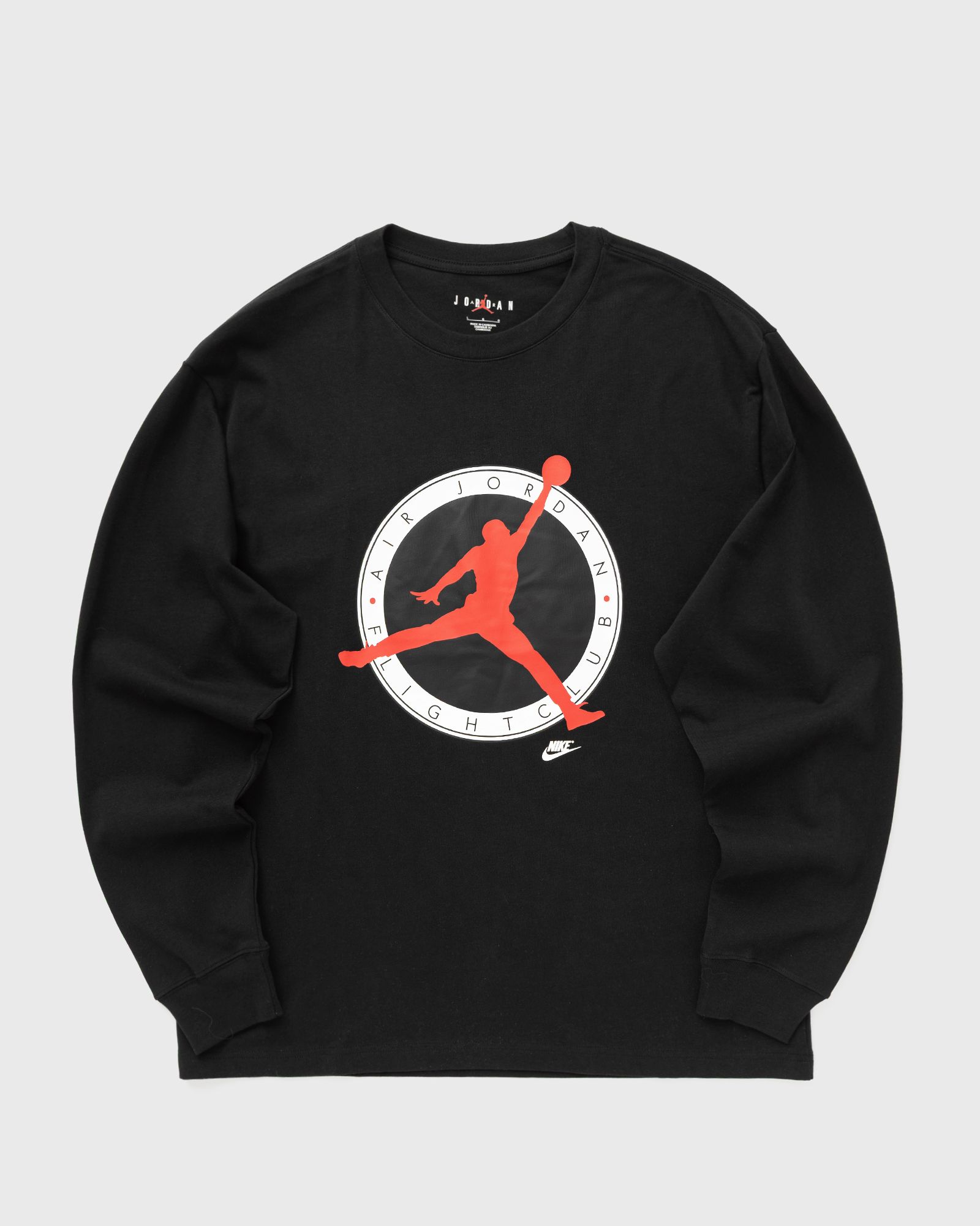 Jordan LONGSLEEVE CREW, black