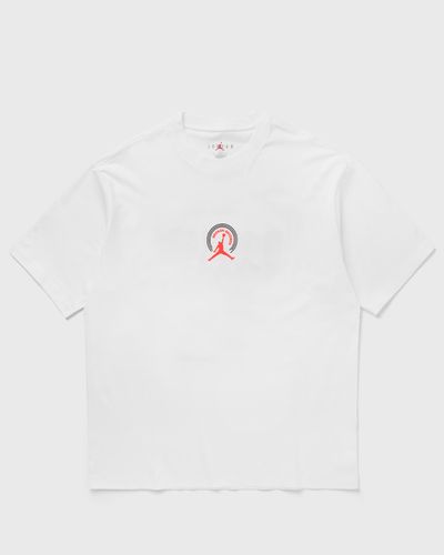 Jordan NC RCRDS GFX SS CREW, white