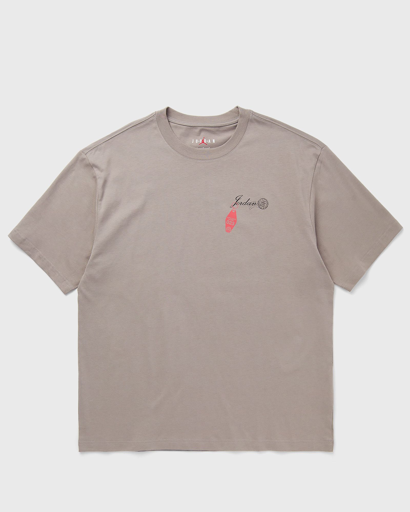 Jordan NC TRAVEL GFX SS CREW, brown