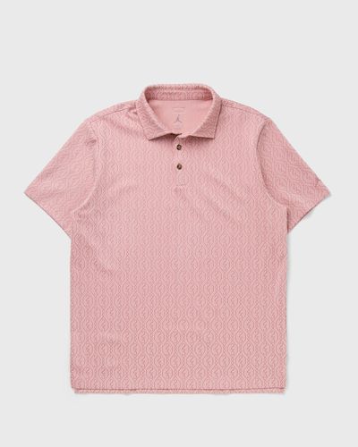 Jordan Sport Golf Jacquard Polo, red