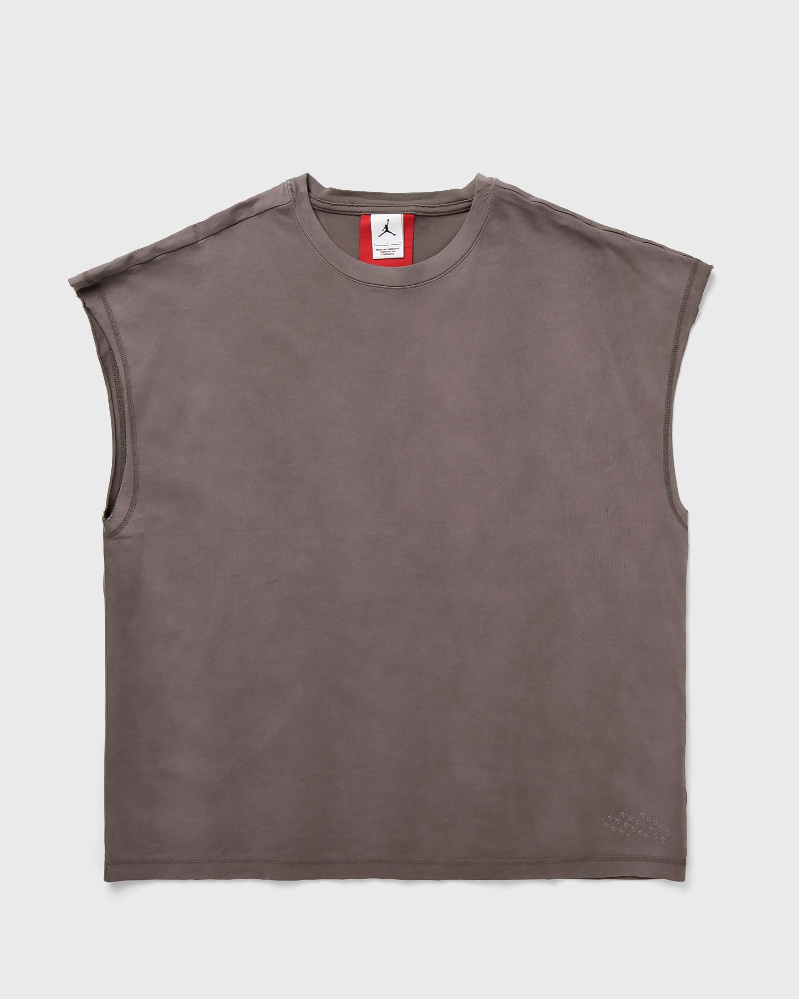 Jordan X In1House ESSENTIAL CUTOFF TEE, brown