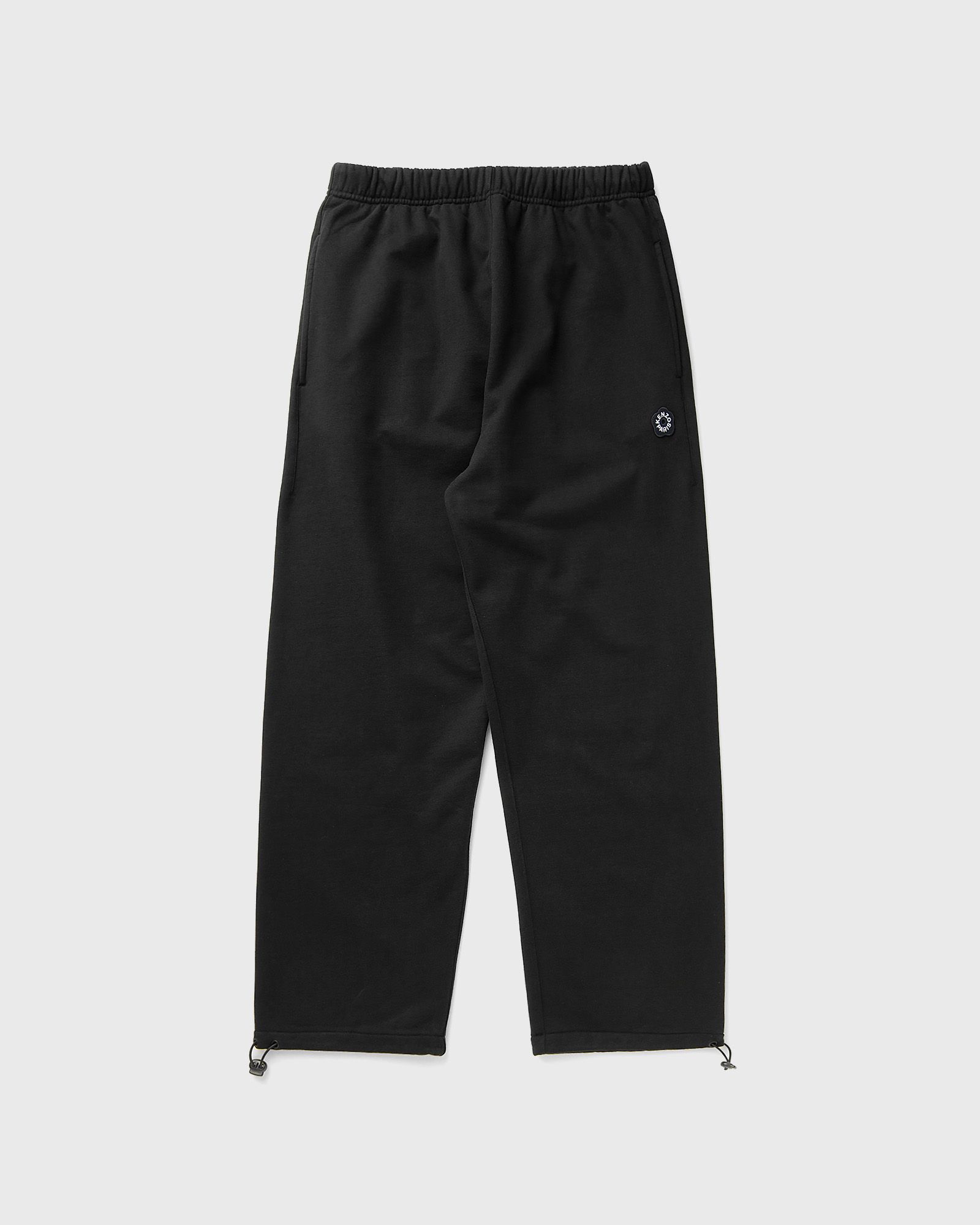 Kenzo BOKE FLOWER 2.0 EMBROIDERED STRAIGHT JOGPANTS, black