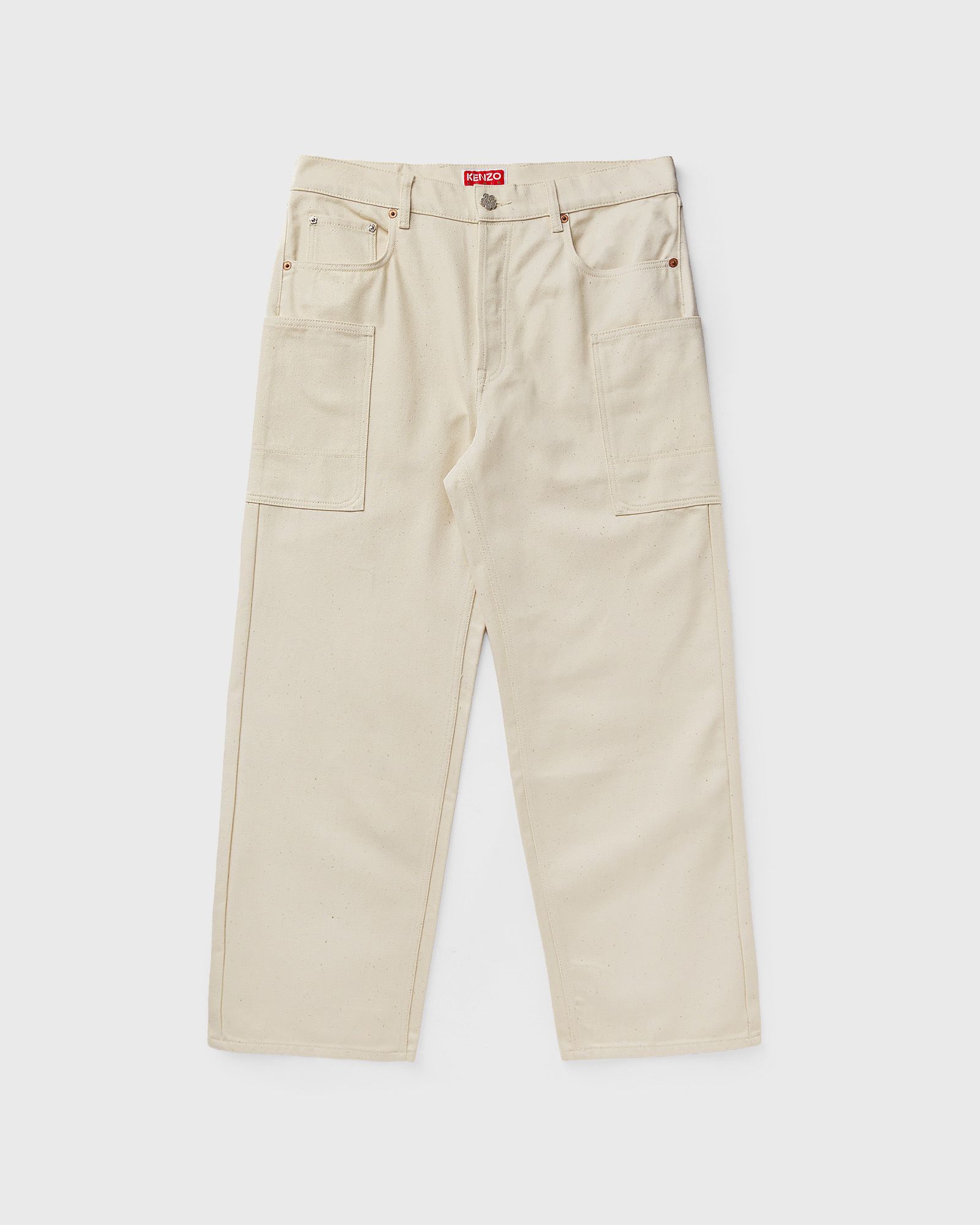 Kenzo CARGO PANTS, white