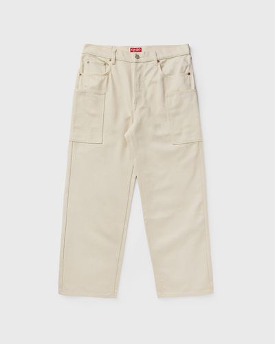 Kenzo CARGO PANTS, white