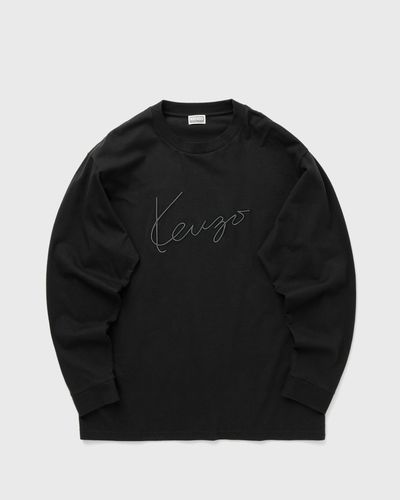 Kenzo GOTS KENZO SIGNATURE LONG SLEE, black