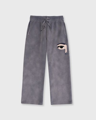 KidSuper Studios Face Sweatpants, grey