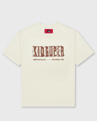 KidSuper Studios Pillars tee, beige