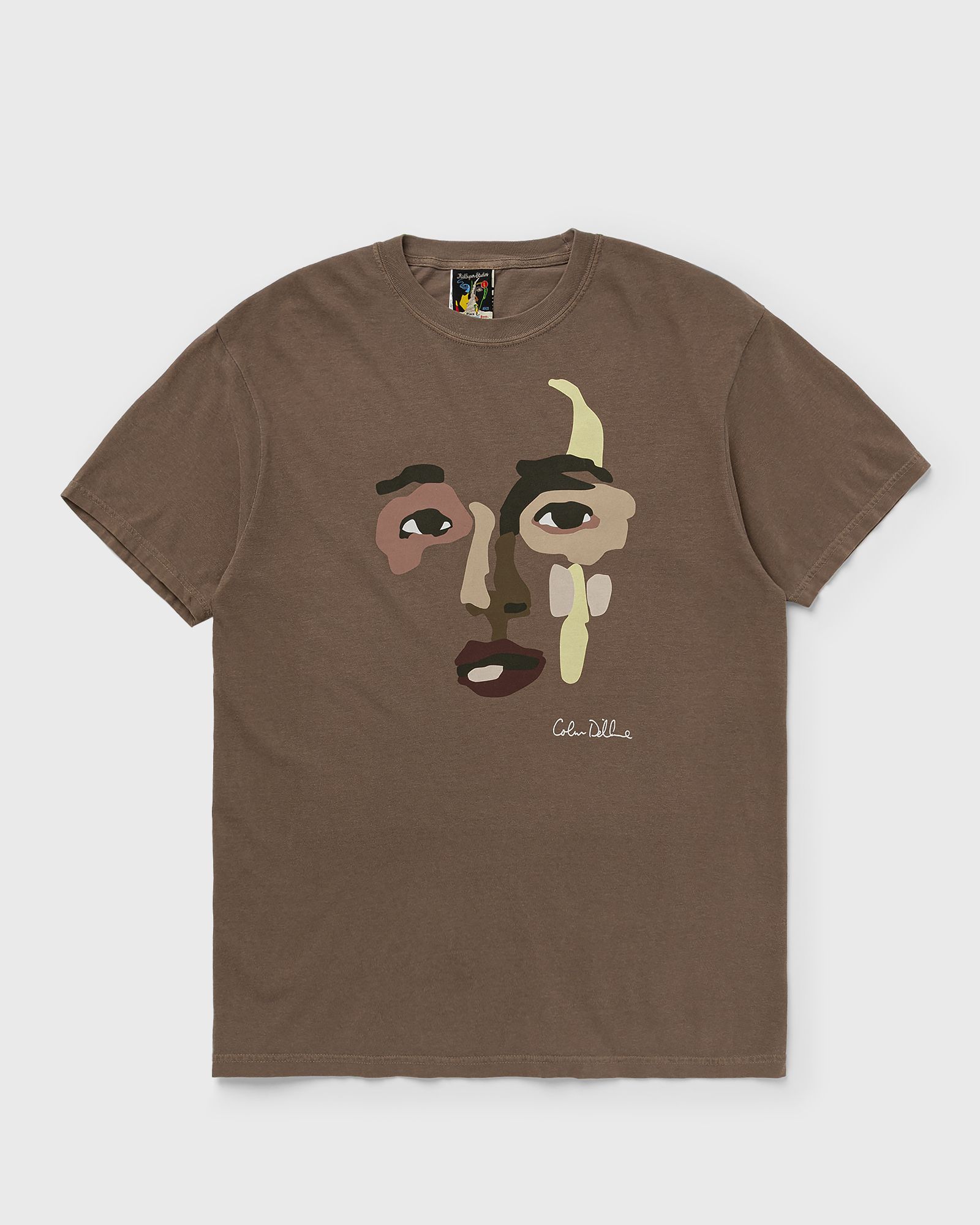 KidSuper Studios Shaped face tee, brown