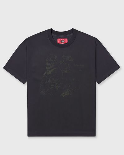 KidSuper Studios Sketched faces tee, black