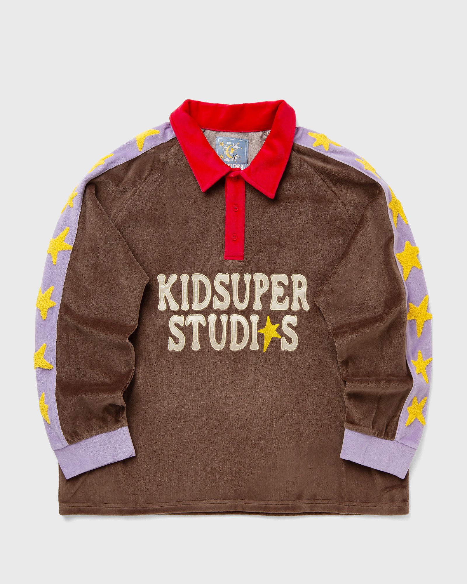 KidSuper Studios Velour Stars rugby, multi