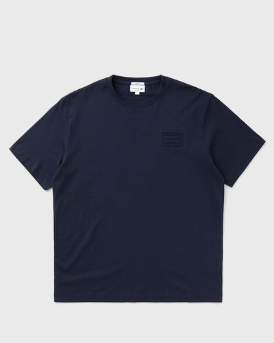 Lacoste Embossed Branding Jersey Tee, blue