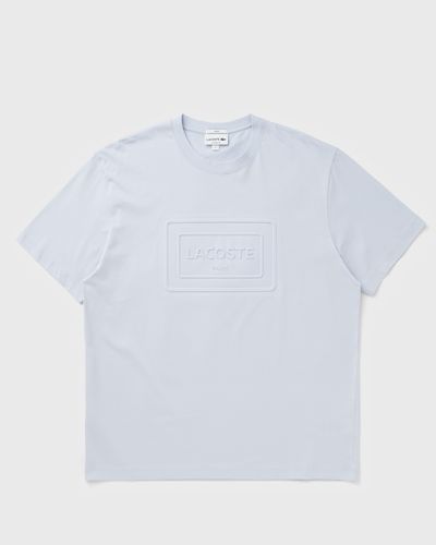 Lacoste Embroidered Cotton Tee, purple