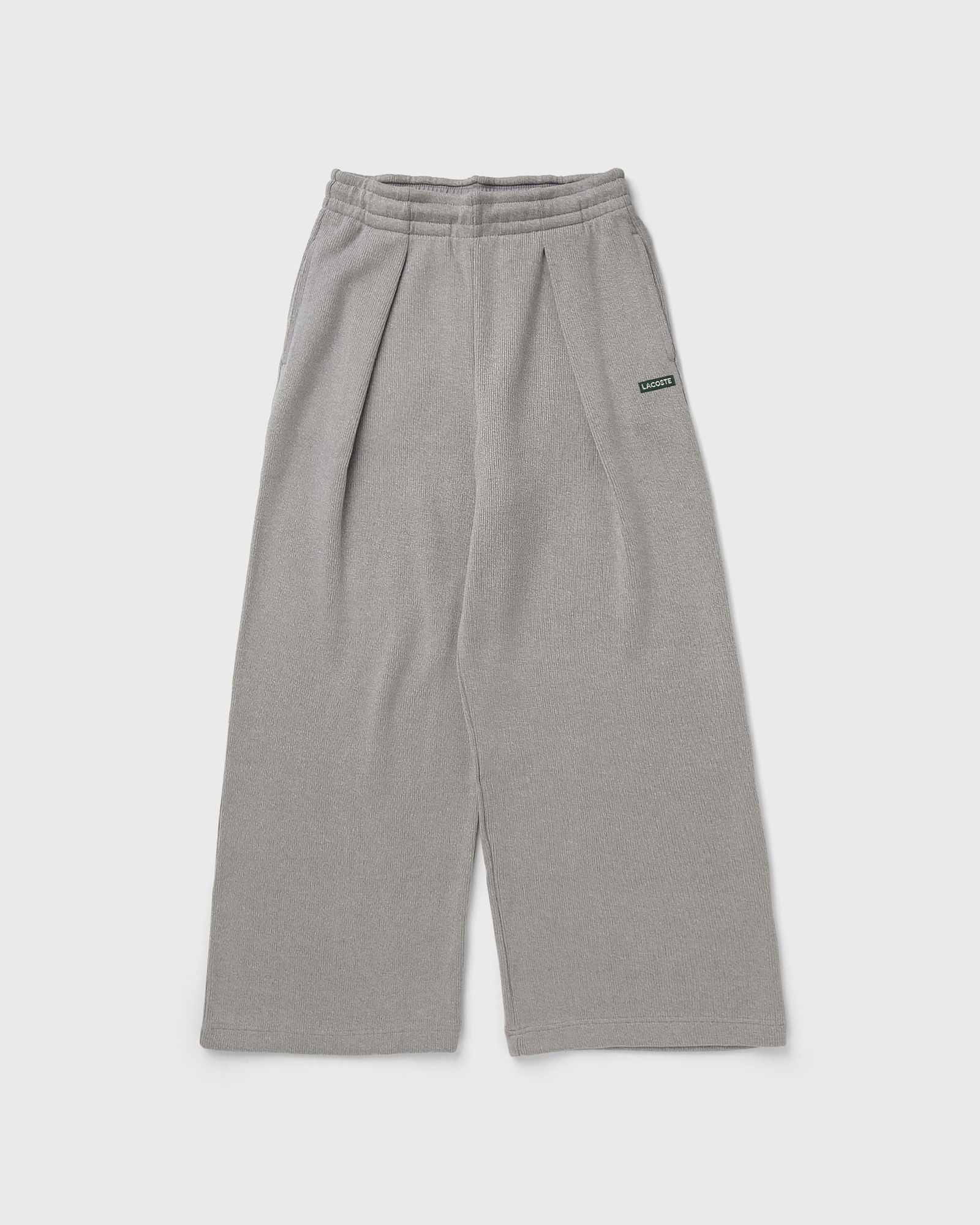 Lacoste Flare Fit Ribbed Sweatpants, grey