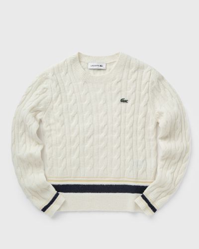 Lacoste KNIT PULLOVER, beige