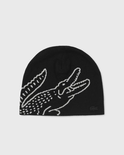 Lacoste KNITTED BEANIE, blue