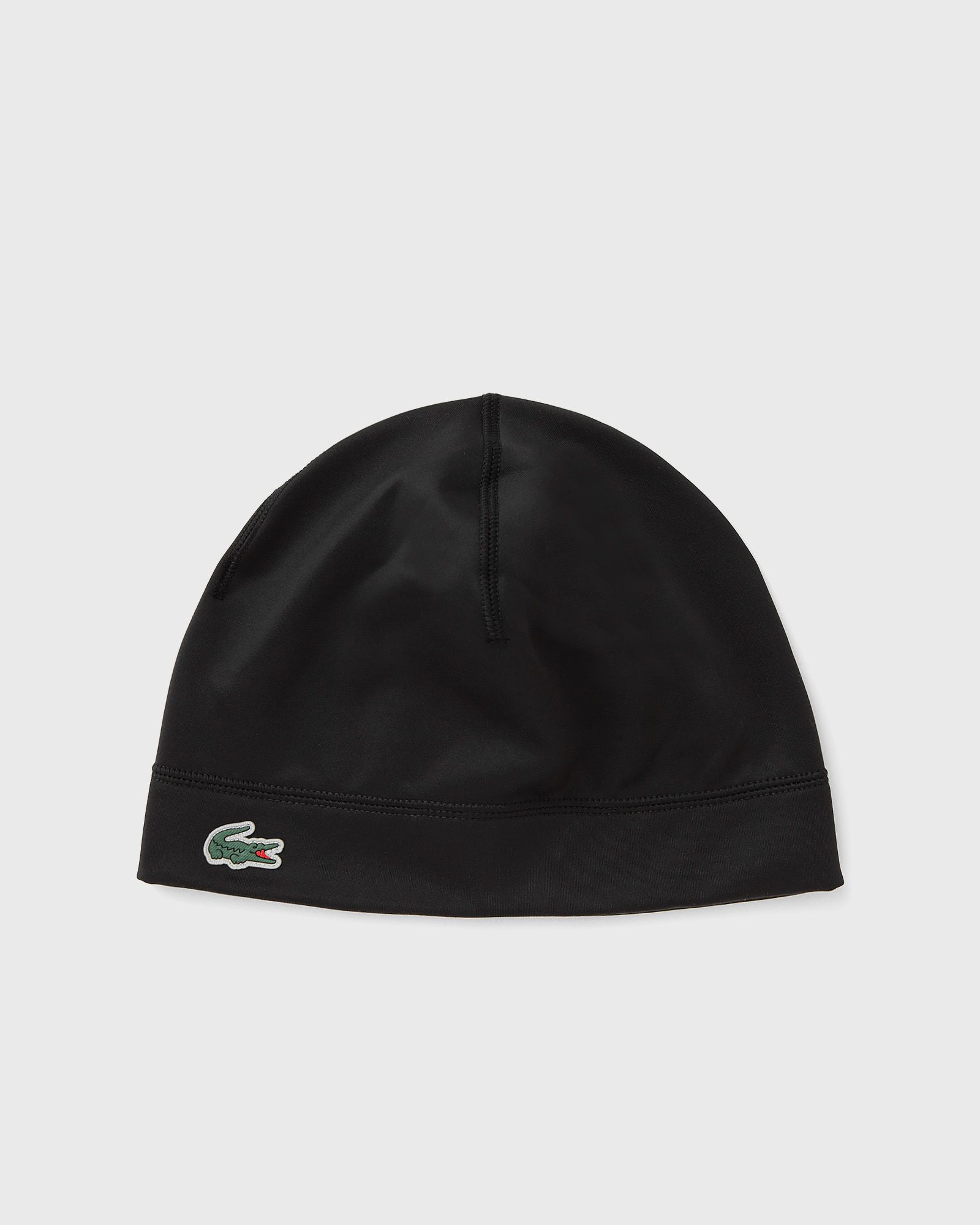 Lacoste KNITTED BEANIE, black