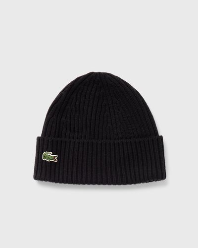 Lacoste KNITTED CAP, black