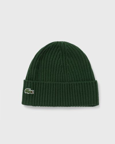 Lacoste KNITTED CAP, green