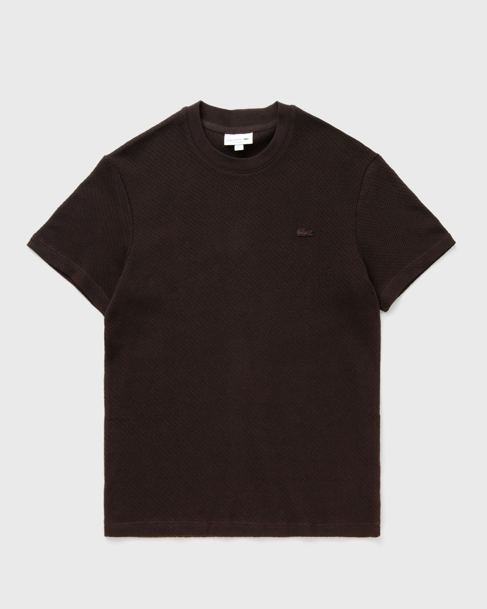 Lacoste Lacy Cotton Tee, brown