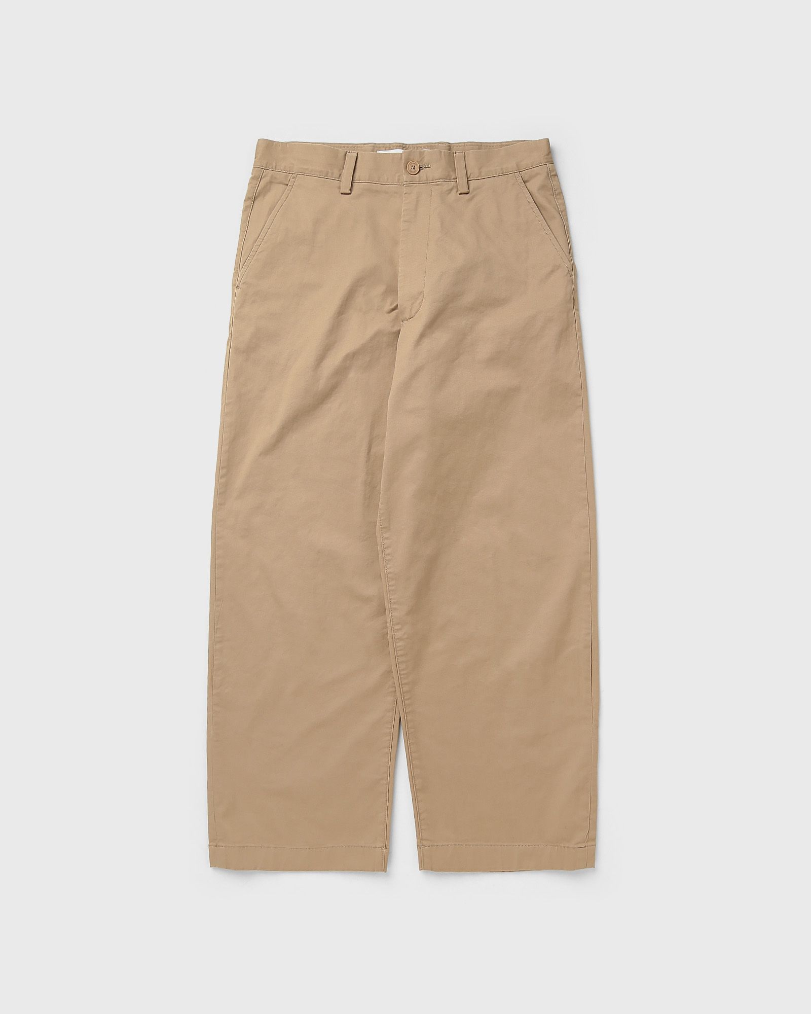 Lacoste Loose Fit Stretch Cotton Chino Pants, beige