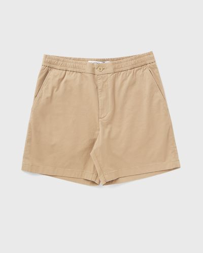 Lacoste Regular Fit Stretch Cotton Shorts, beige