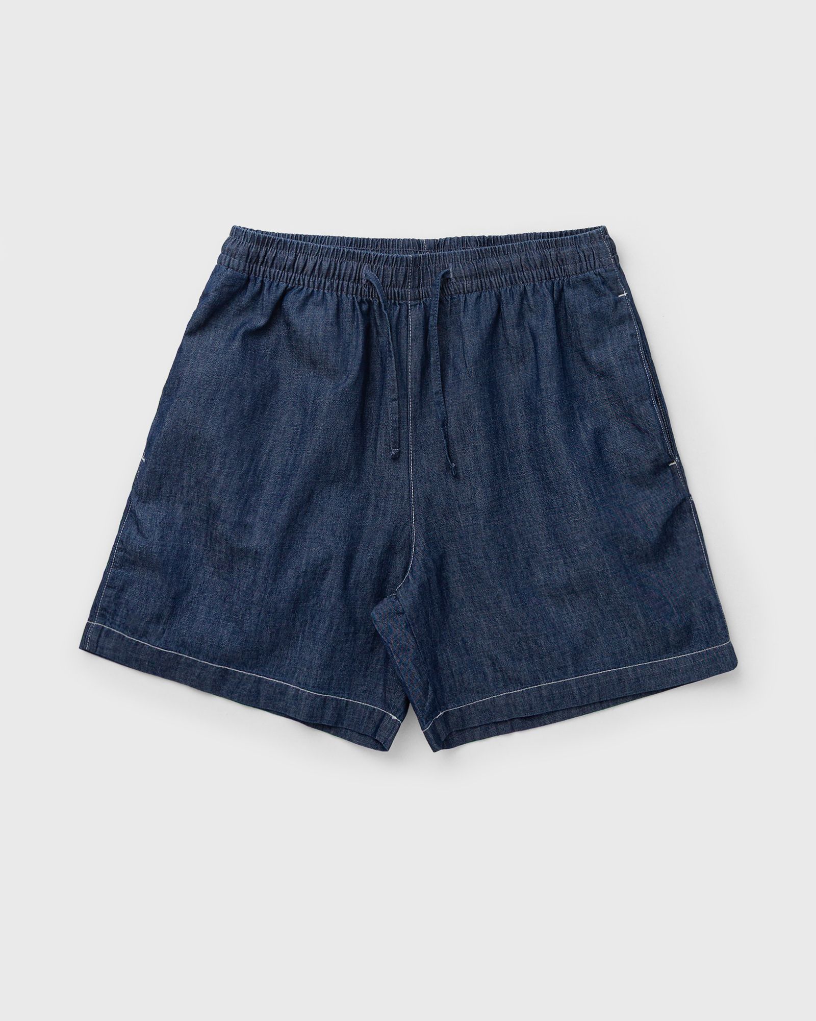 Lacoste Relaxed Fit Denim Shorts, blue