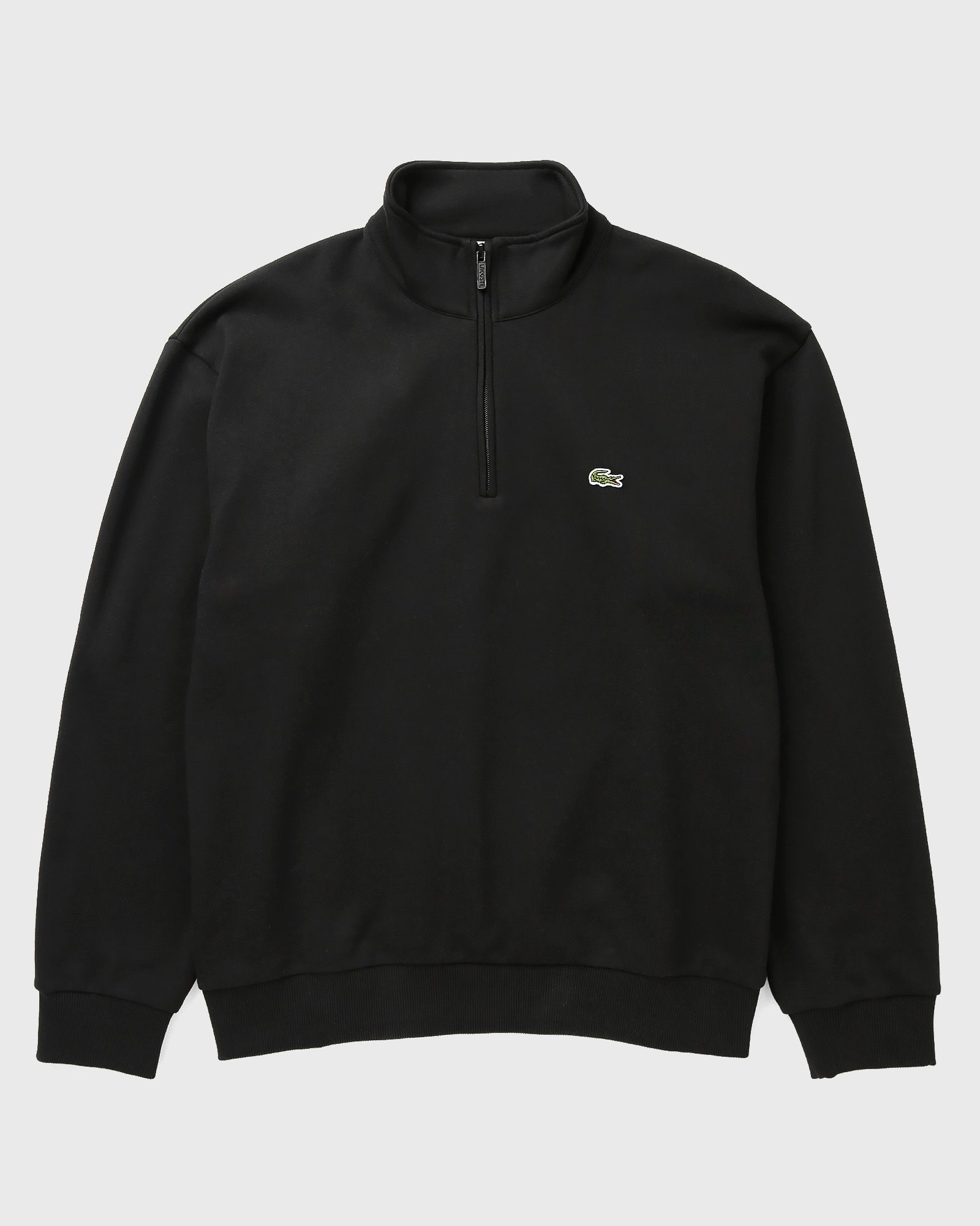 Lacoste SWEATSHIRT black male Half-Zips now available at BSTN in size XL