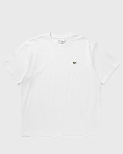 Lacoste Heavy Cotton Jersey Tee, white