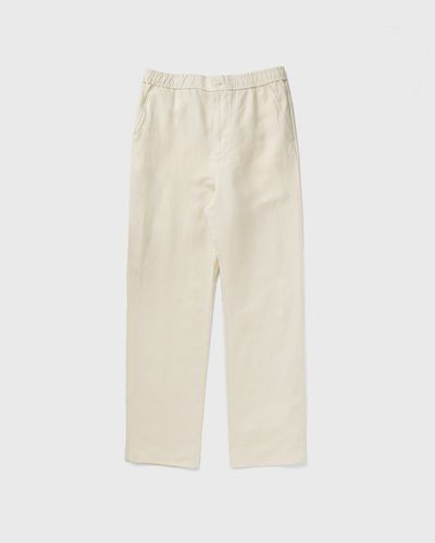 Lacoste Regular Fit Linen Chino Pants, brown