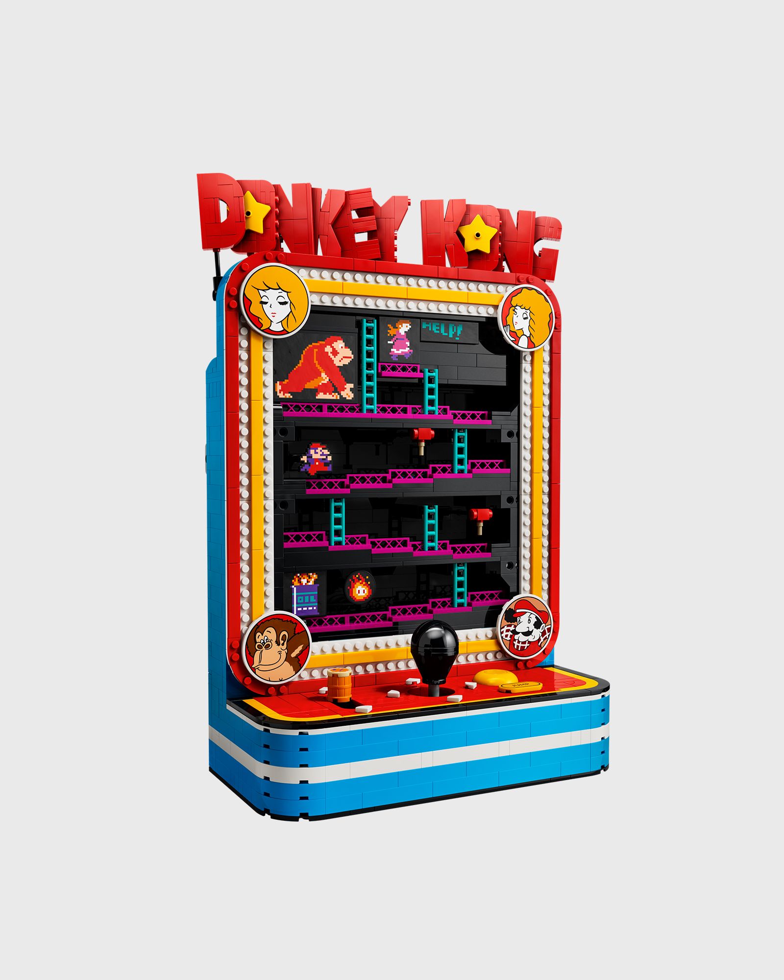 Joom Lego 72051 Donkey Kong Arcade Game Donkey Kong - Set For Adult - Interactive 3D Model - Collector Gaming Product - Bild 15