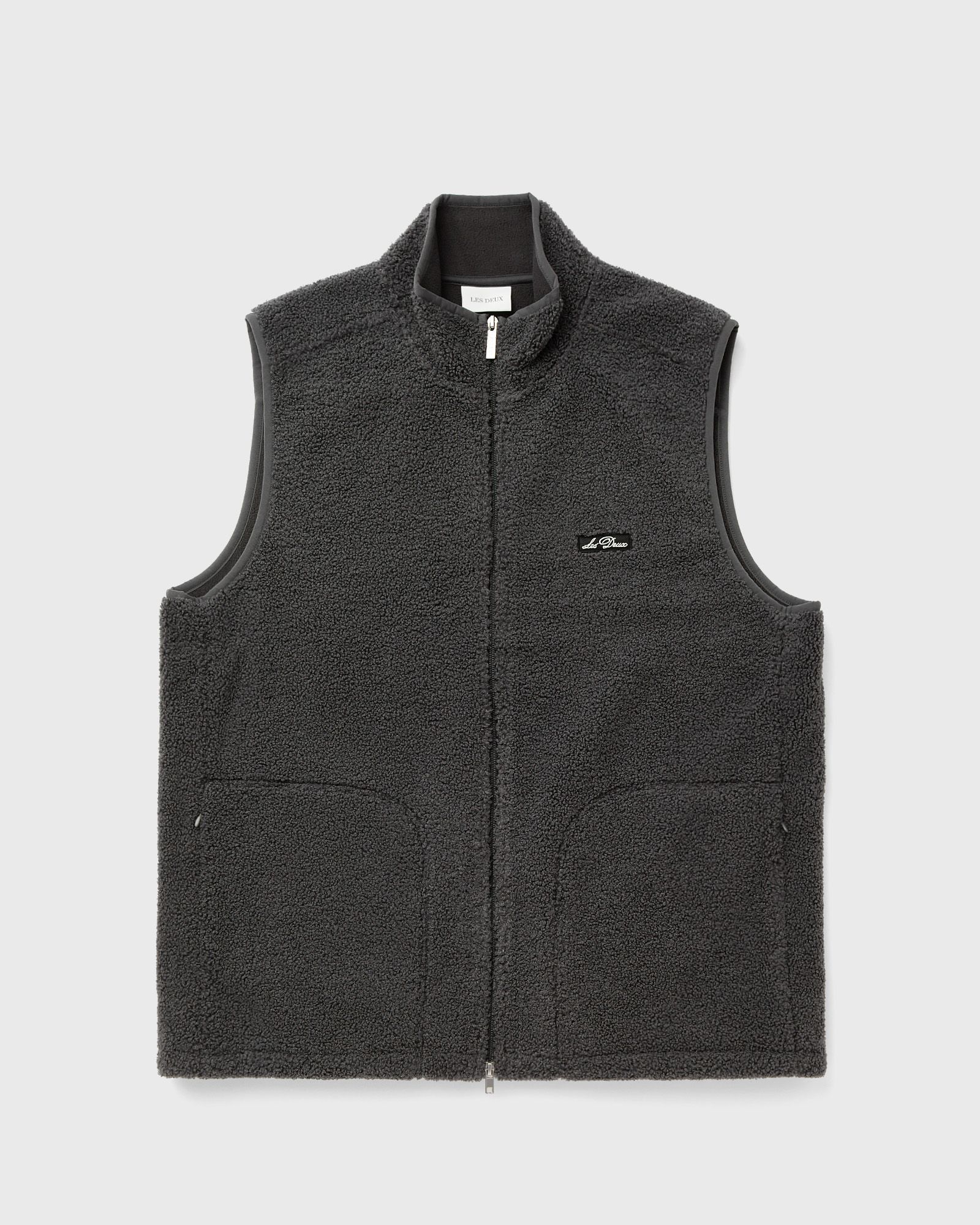 Les Deux Creed Teddy Vest, grey