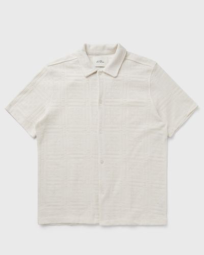 Les Deux Hector Pointelle SS Shirt, white