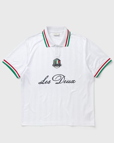 Les Deux Italy Football Jersey, white