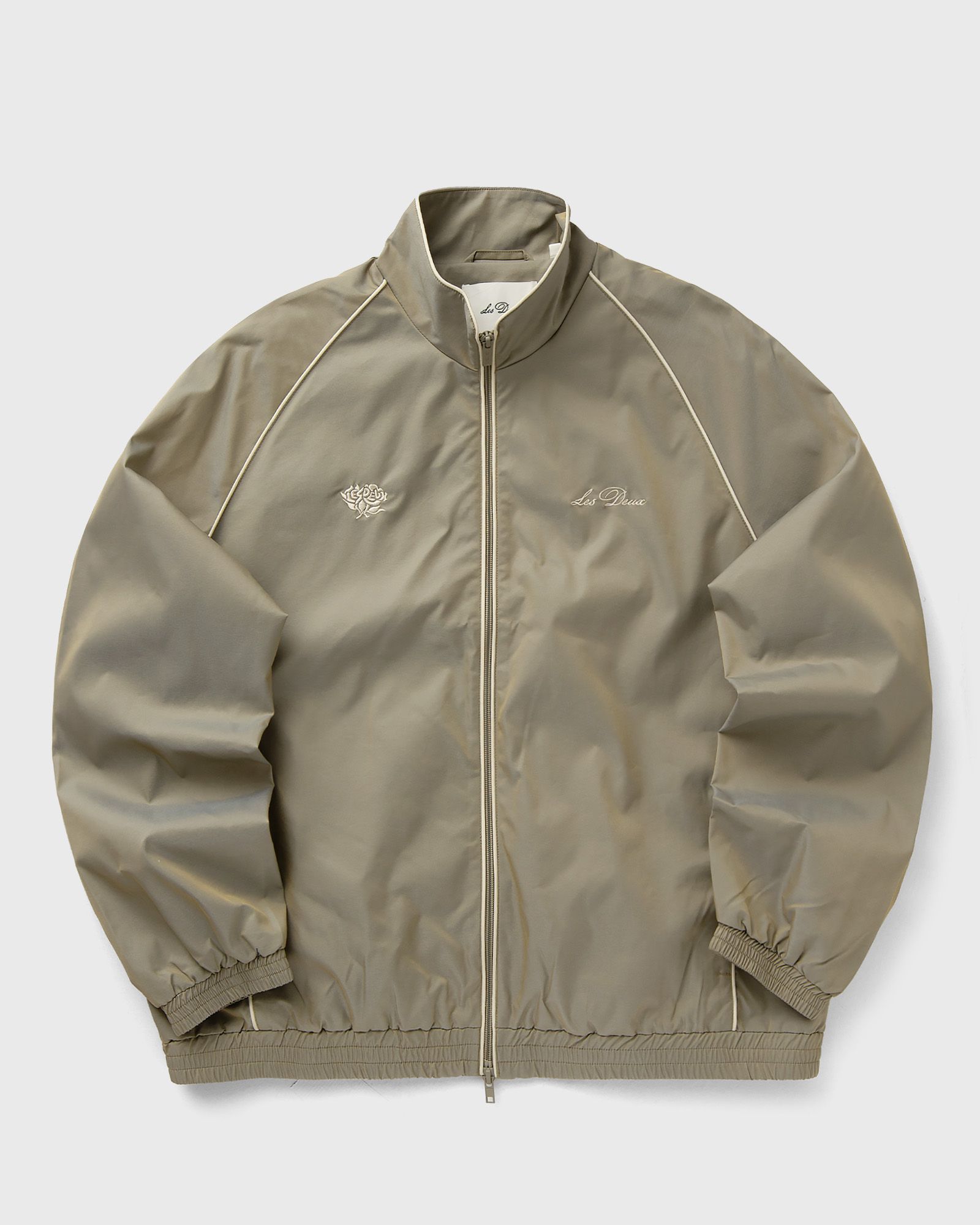 Les Deux Jack Shiny Track Jacket, beige