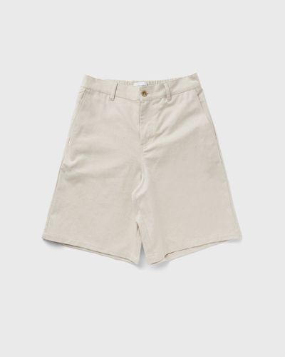 Les Deux Johnny Casual Slub Twill Shorts, beige