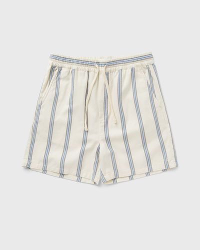 Les Deux Lawson Stripe Shorts, white