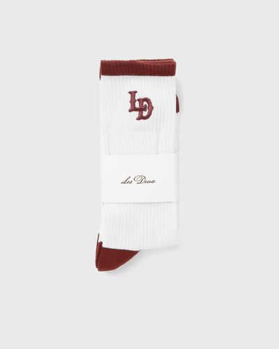 Les Deux LD Logo Socks - 2 Pack, white