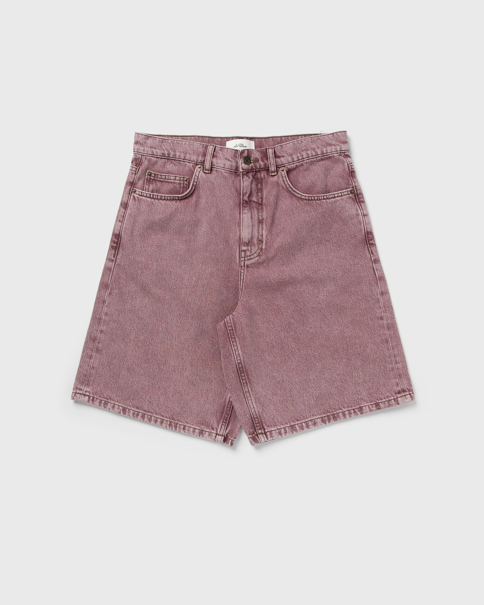 Les Deux Ryder Light Pink Denim Shorts, pink