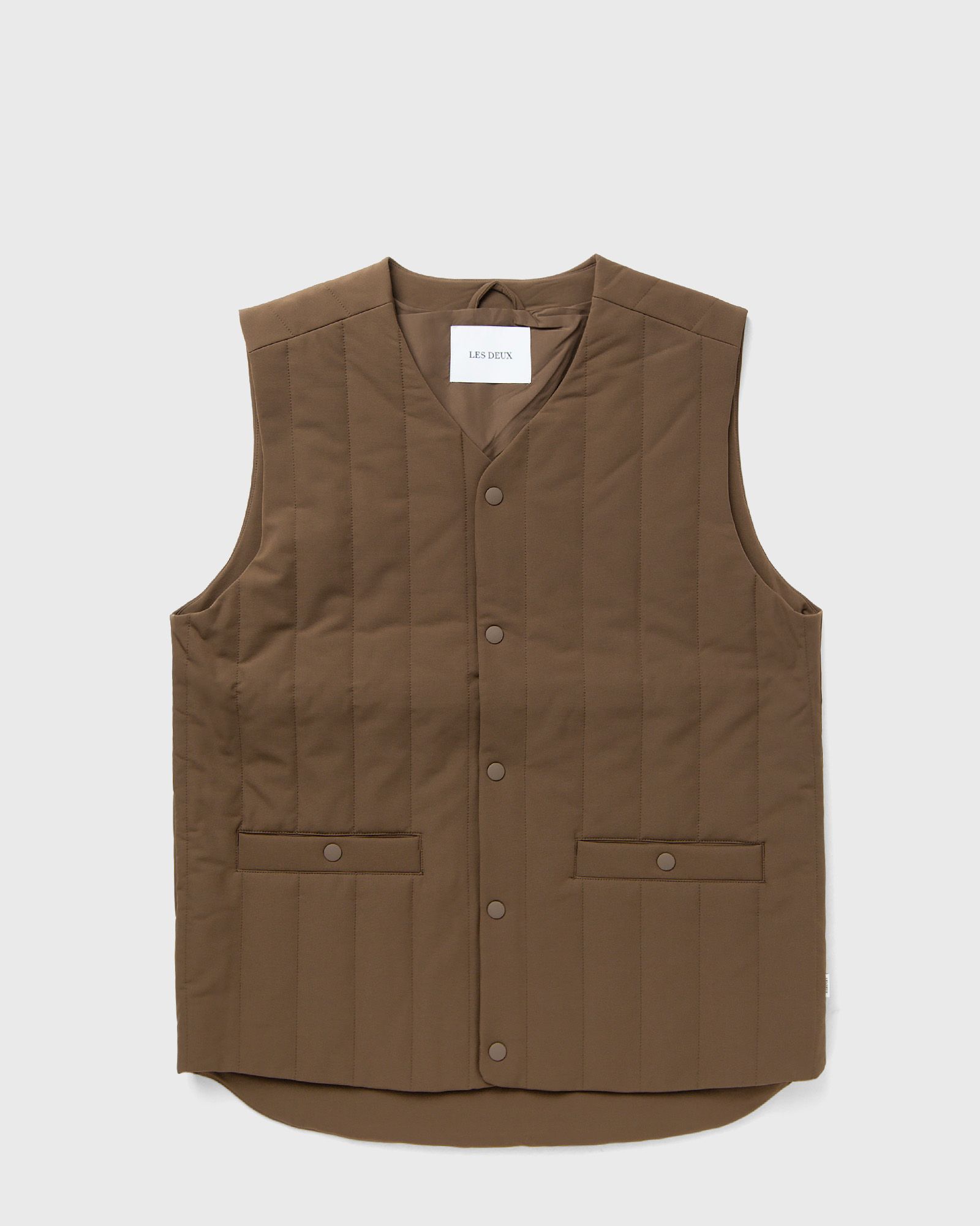 Les Deux Sebastian Tech Vest, brown