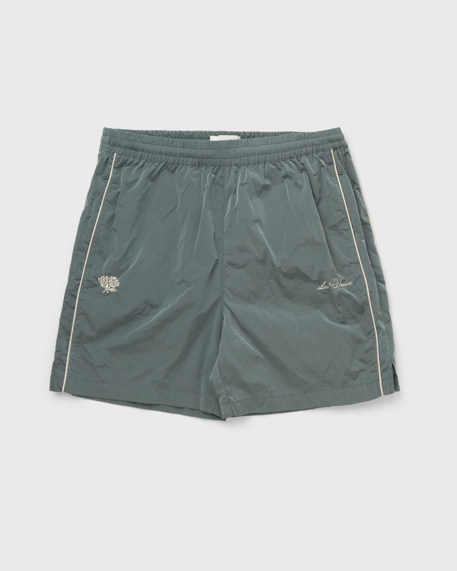 Les Deux Shiny Crisp Shorts, green