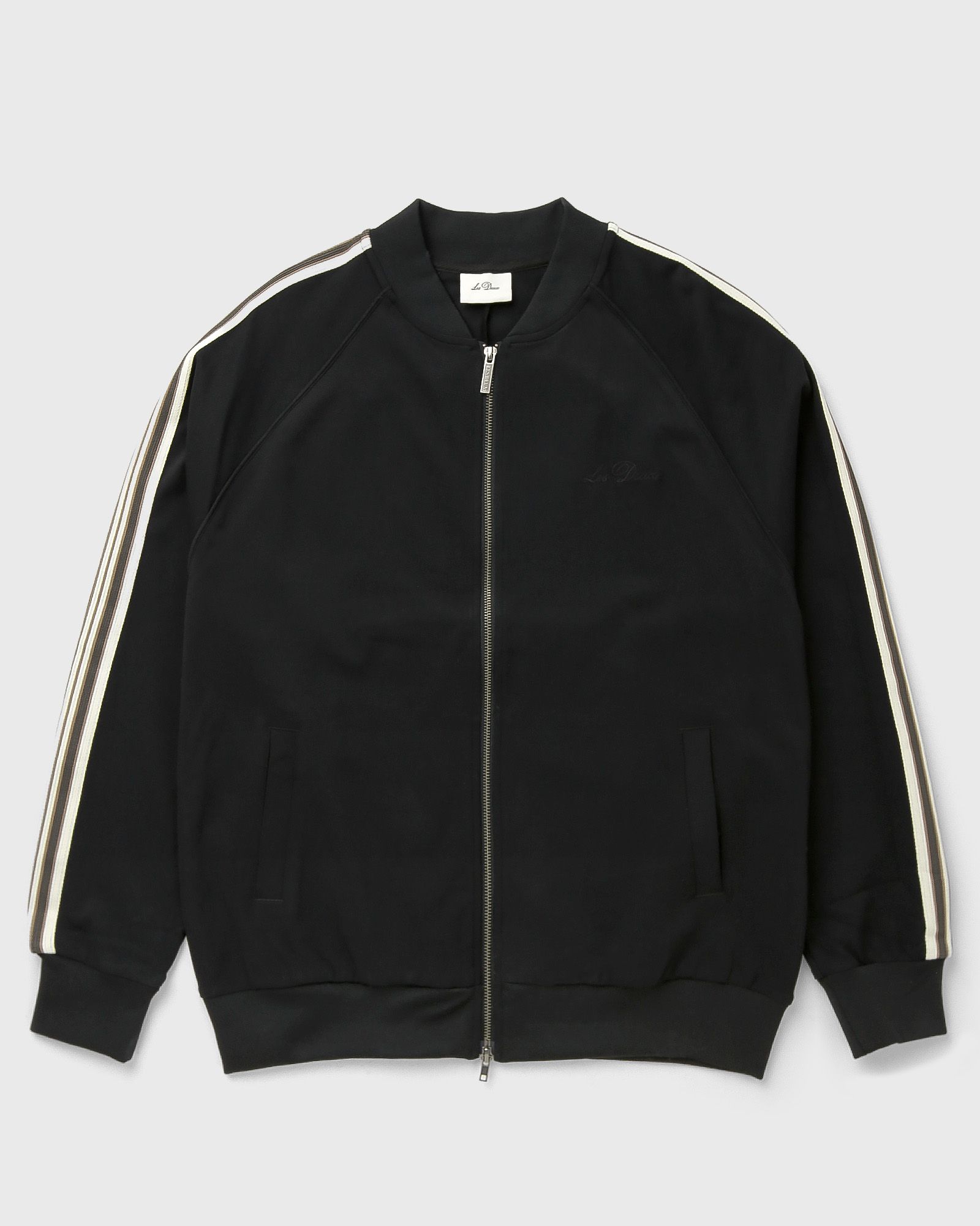 Les Deux Signature Rib Tape Track Jacket, white