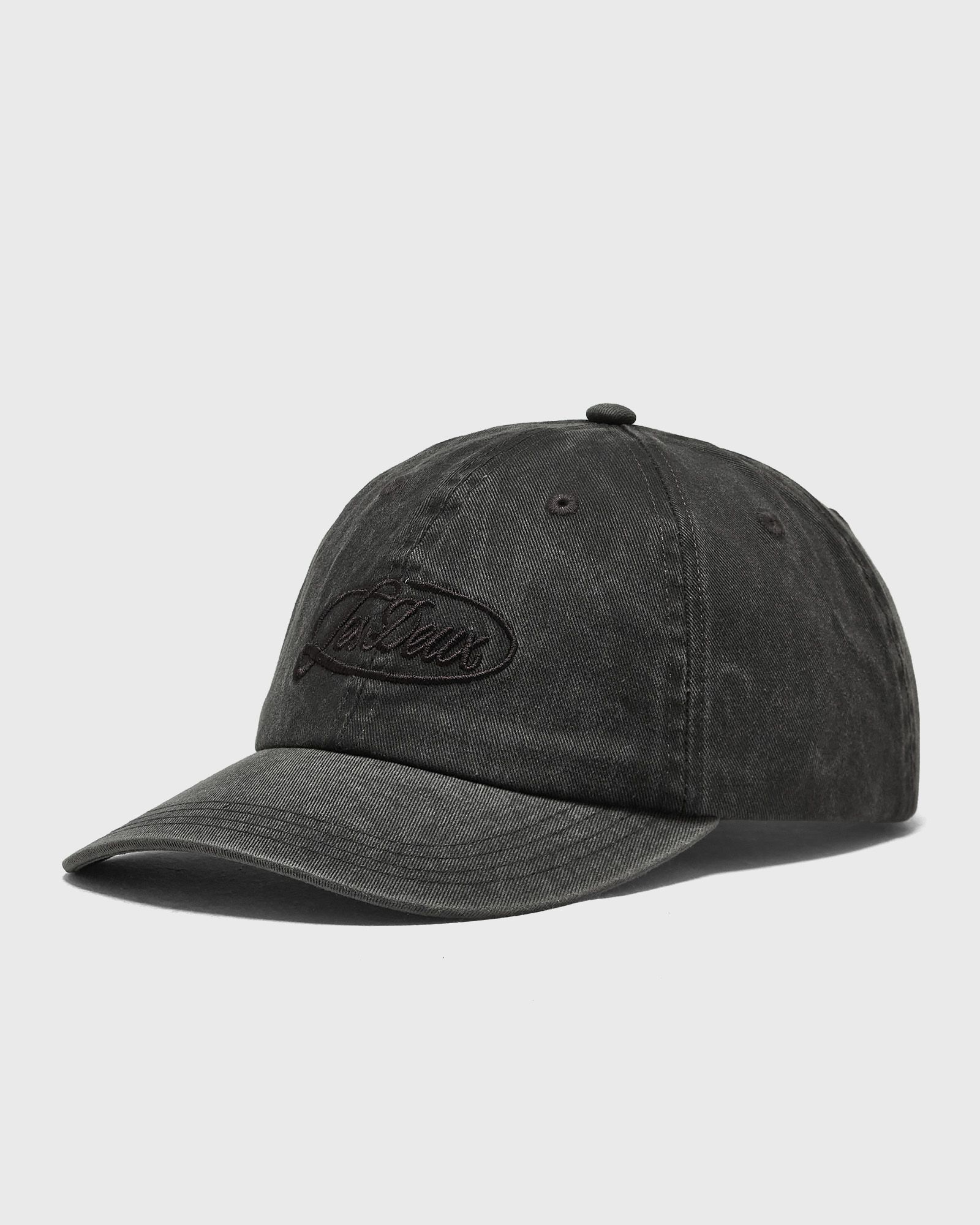 Les Deux Swirl Dad Cap, black