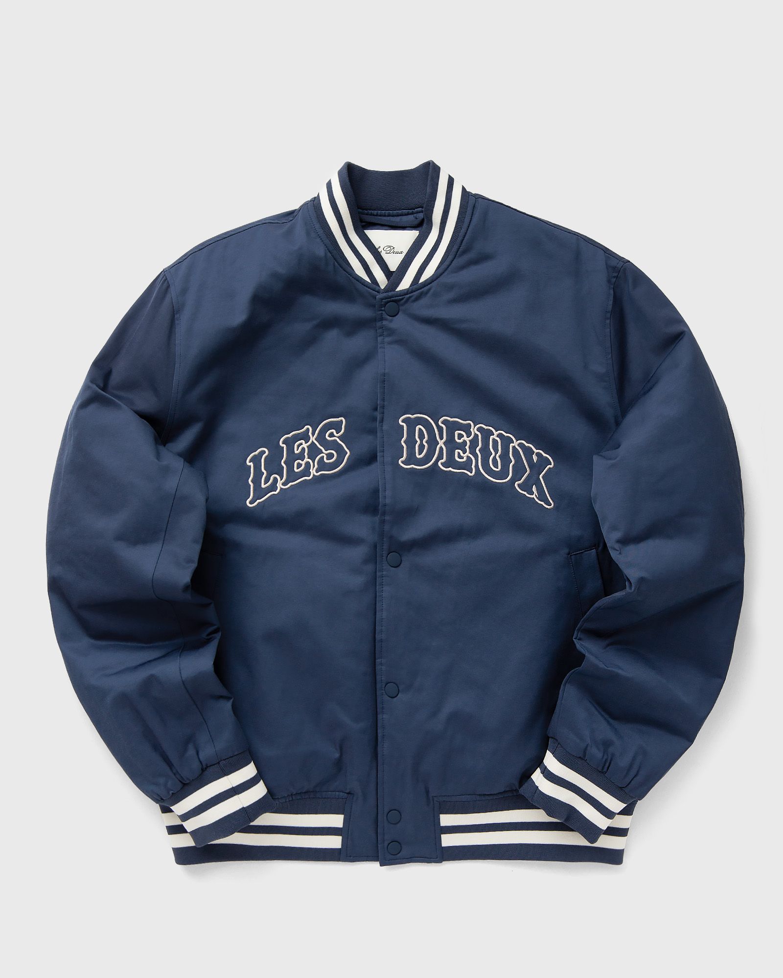 Les Deux Varsity Tech Jacket, blue