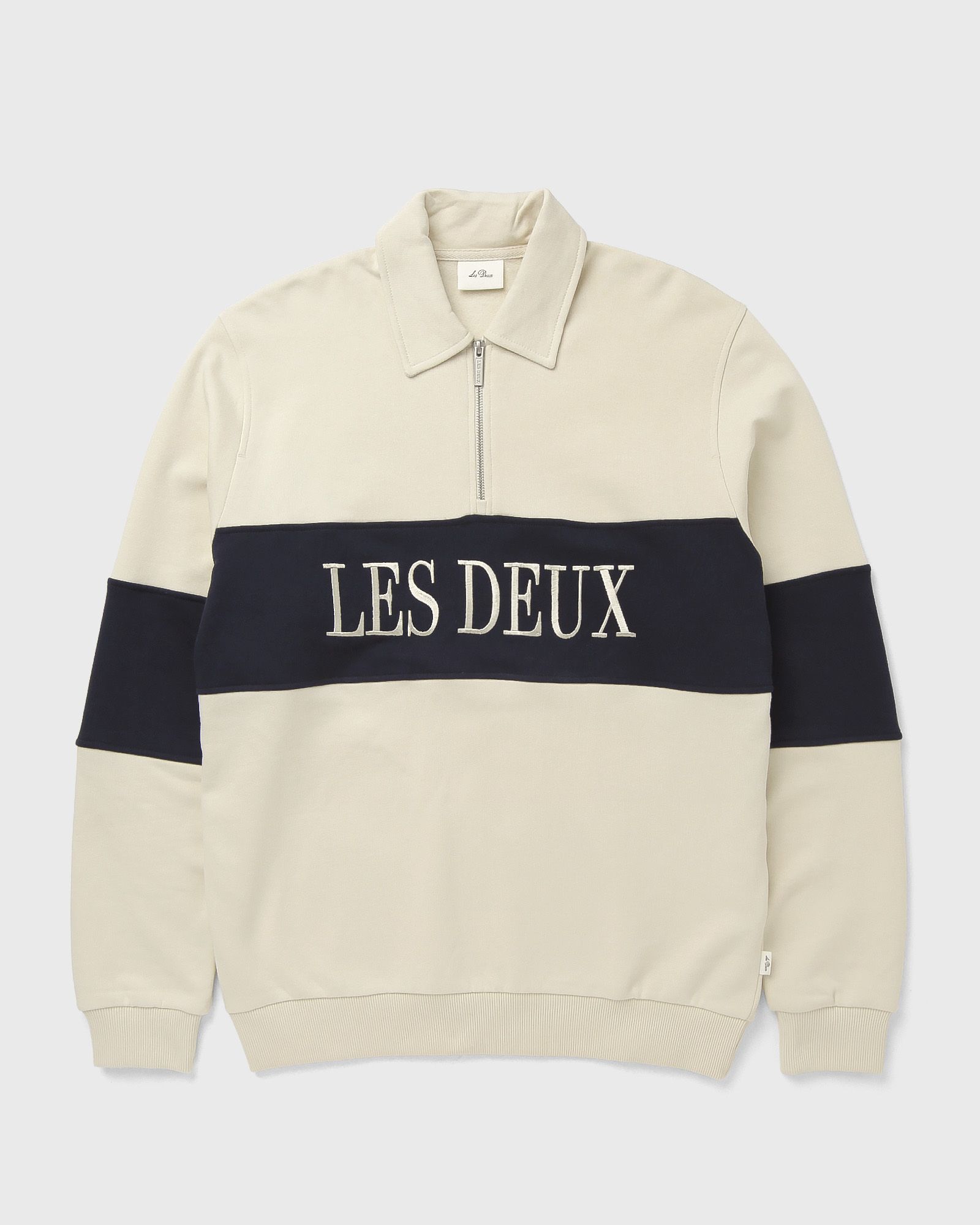 Zipper Rugby Sweatshirt