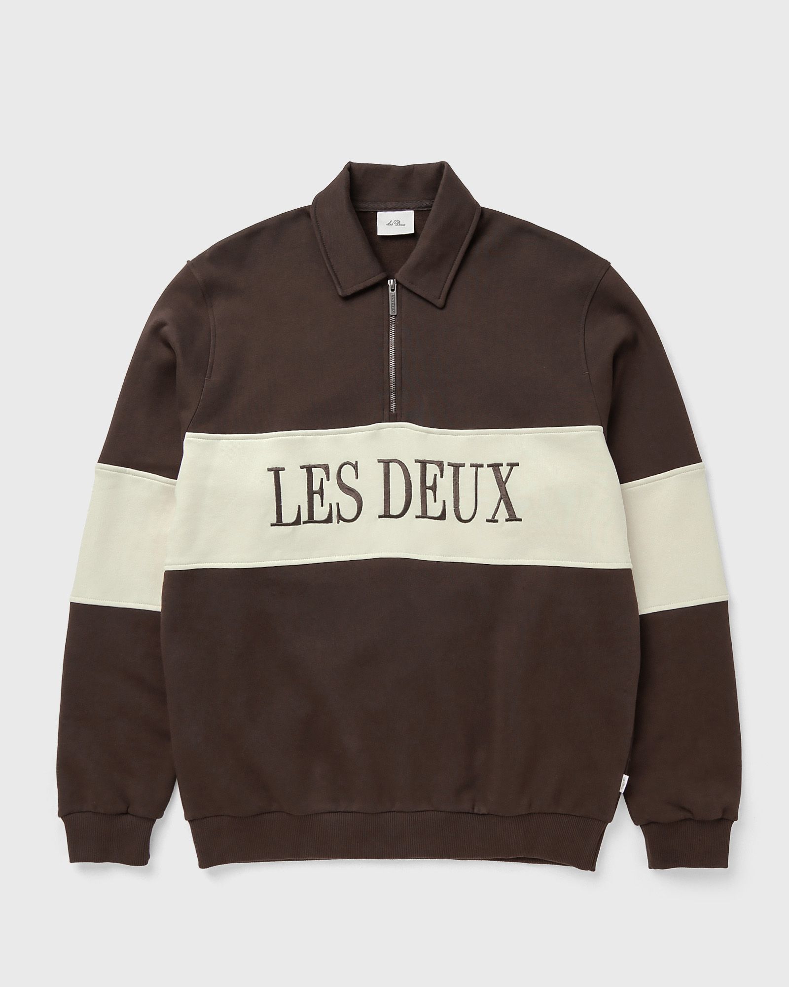 Zipper Rugby Sweatshirt
